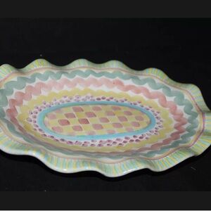 MacKenzie-Childs Terracotta Plate